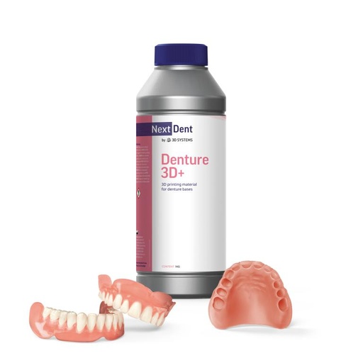[NDD3LP01000_1] Résine NextDent Denture 3D+ / Rose Clair