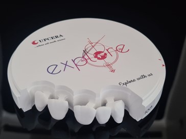 Disque zircone UPCERA EXPLORE Functional 98