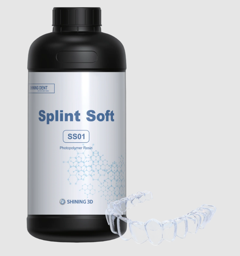 [M00004721] Résine Dental Splint Soft Shining 3D SS01
